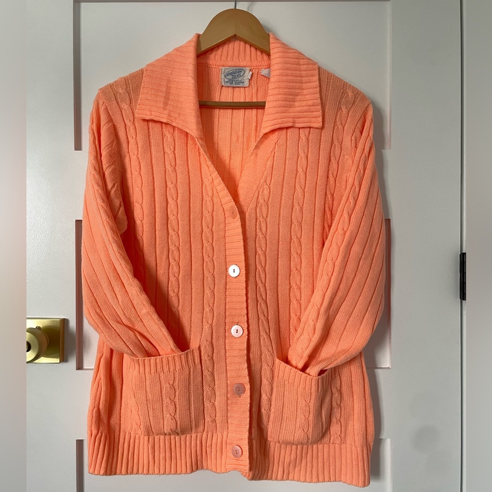 Vintage but NEW cardigan